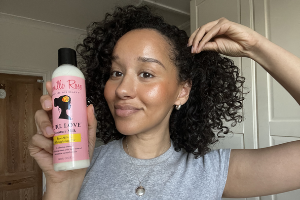 best leave-in conditioner Camille Rose Organics curl love moisture milk indybest